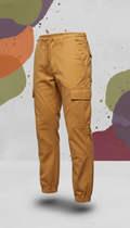 Golden Sand Cargo Pants