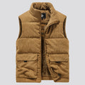 New Vest Men Winter Sleeveless Jackets Winter Warm Coat Vest Men Casual Solid Waistcoat Outwear Chalecos Para Hombre