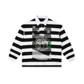 Color Block Stripe Polo Shirt