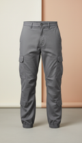 Concrete Grey Cargo Pants