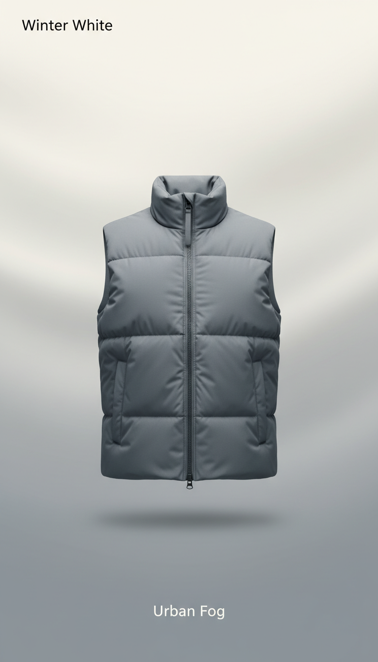 Urban Fog Textured Vest